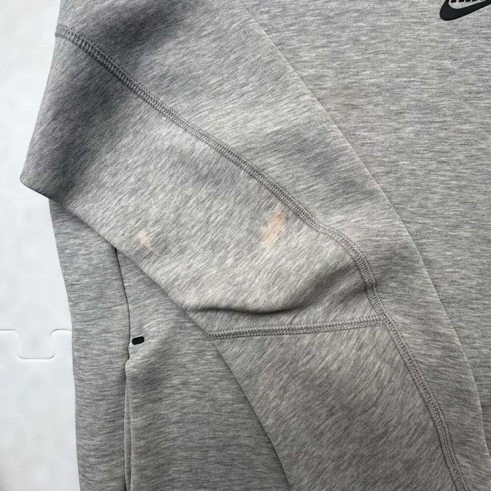 Nike Sportswear Tech Fleece Pullover Hoodie Grey  XS